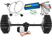 36V 1000W Differential Motor Rear Axle Kit for E-Bike Go Kart Golf Scooter Buggy