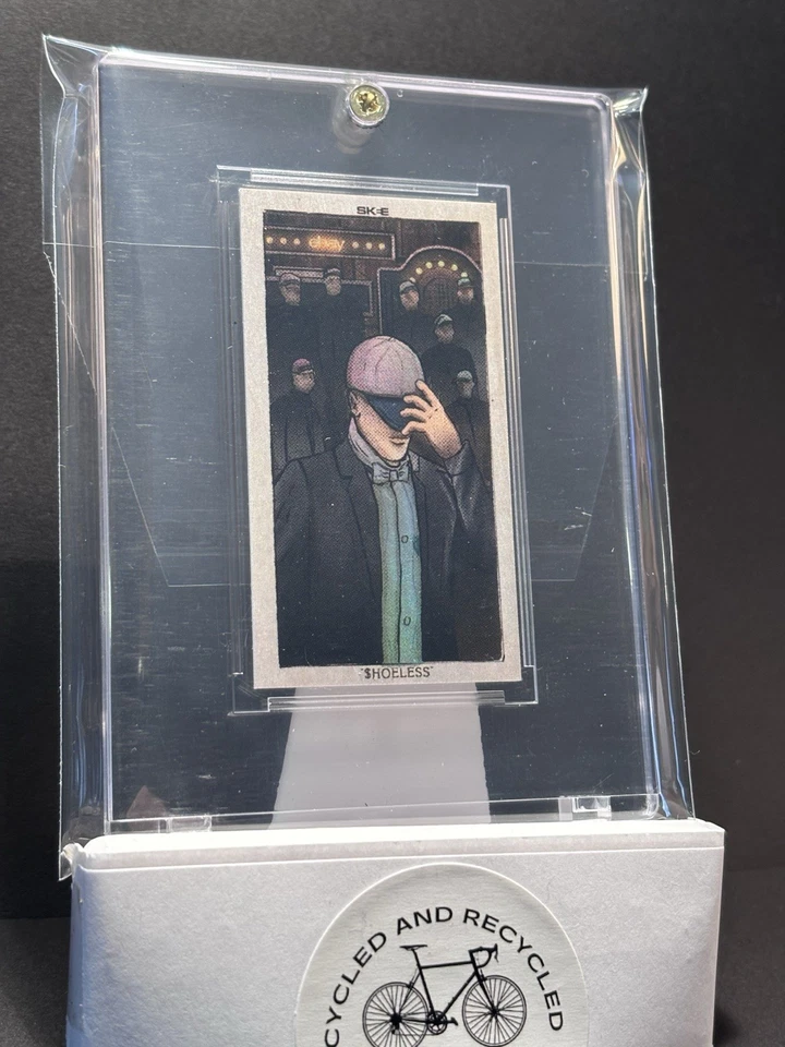 Tarjeta Shoeless Joe Jackson DJ Skee #/300 2022 The National eBay Atlantic City Foto 4 de 4