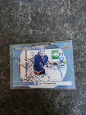 2025-26 Upper Deck Series 1 Tracking System Speckle Igor Shesterkin Card# TS-1