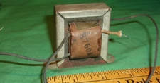 Universal Push-Pull Output Transformer 8760A4 for Small Radio Amp Good Windings!