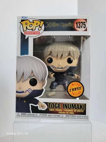 LIMITED EDITION CHASE Toge Inumaki Funko Pop #1375 Jujutsu Kaisen HT BARCODE