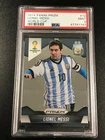 LIONEL MESSI 2014 PANINI PRIZM #12 WORLD CUP 1ST PRIZM CARD PSA 9 ARGENTINA
