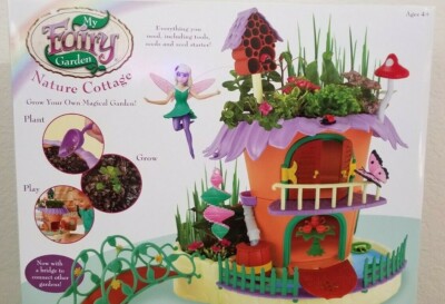 My Fairy Garden Nature Cottage Grow and Play Set !! Brand New !!