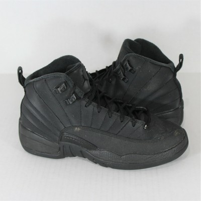 air jordan 12 retro wntr triple black