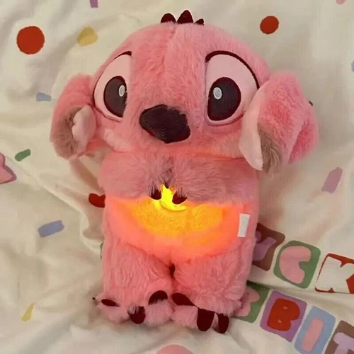 Stitch Plüsch Atmend Mit Licht Und Musik Anti Angst Geschenk Für Alle NEU - Bild 7 von 9