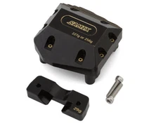 Samix SCX-6 Brass Differential Cover w/Tuning Weight (Black) [SAMSCX6-4075]