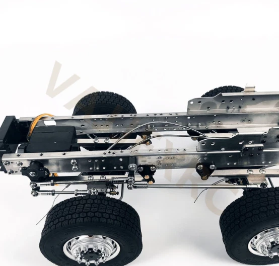 4-wheel Linkage Metal Conversion Kit for 1/14 Scale Tamiya rc truck int - Image 2 of 4
