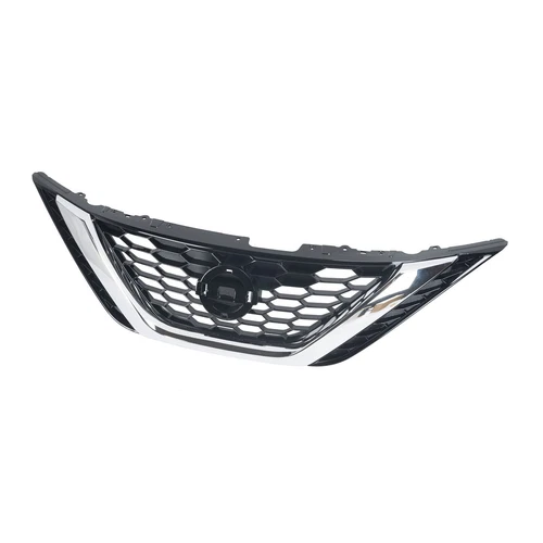 For Nissan Sentra 2016-2019 Front Center Grille Bumper Brackets Fog Lights 5PCS - Picture 2 of 24