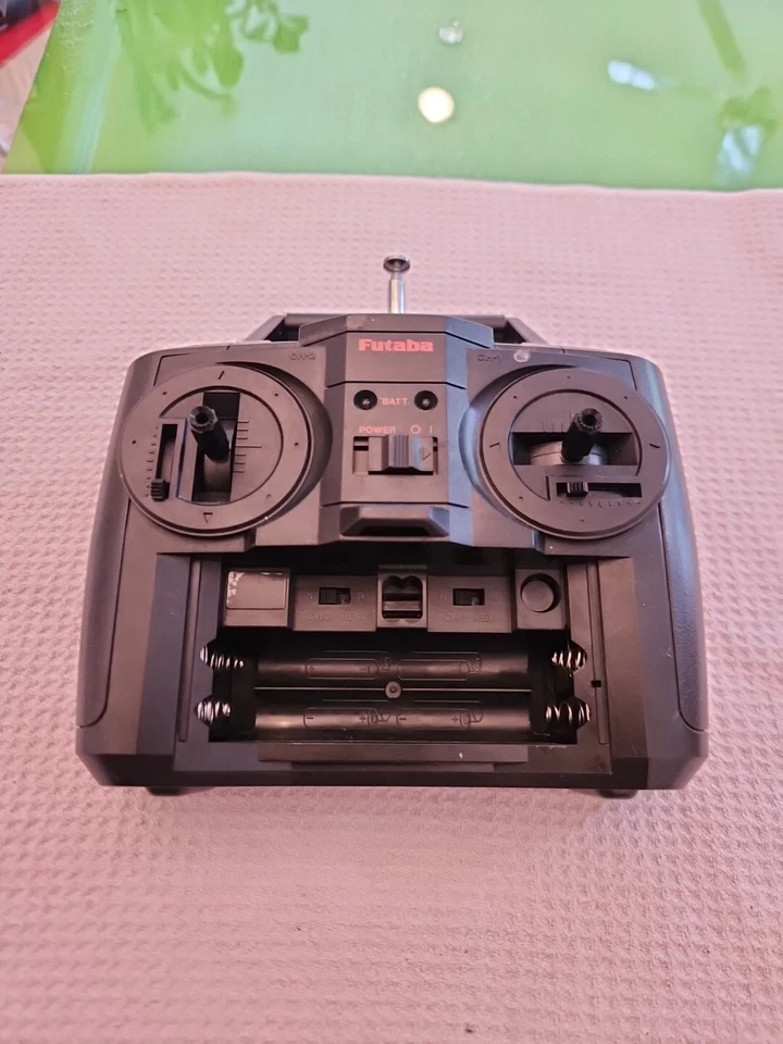 *Missing Battery Door, No Receiver Futaba Attack T2DR RC Receiver  - Image 2 of 4