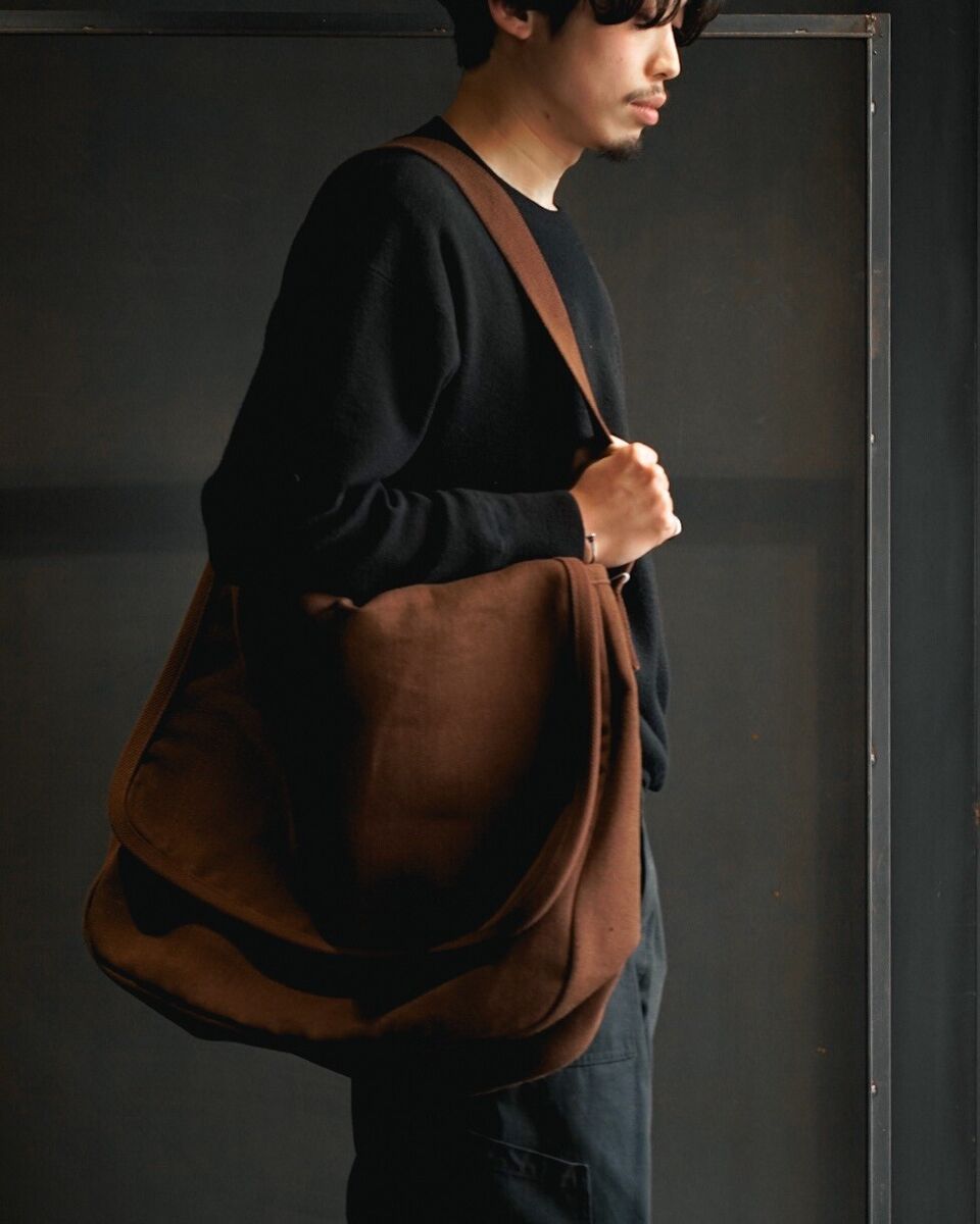 Comoli Hemp Duck Shoulder Bag Brown One Size | eBay Comoli Hemp Duck Shoulder Bag Brown One Size | eBay