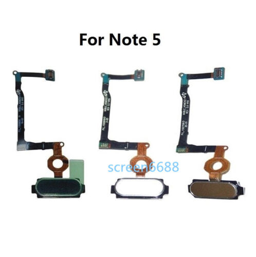 Home Button Flex Cable Fingerprint Sensor for Samsung Galaxy Note 5 N920 N920F - Picture 1 of 7