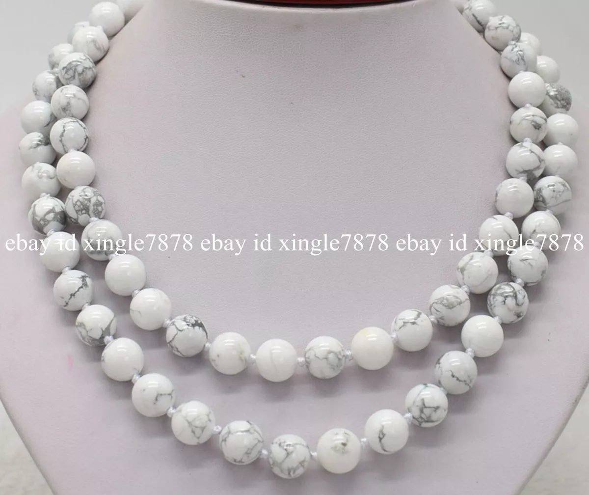 Genuine turquoise 2024 bead necklace