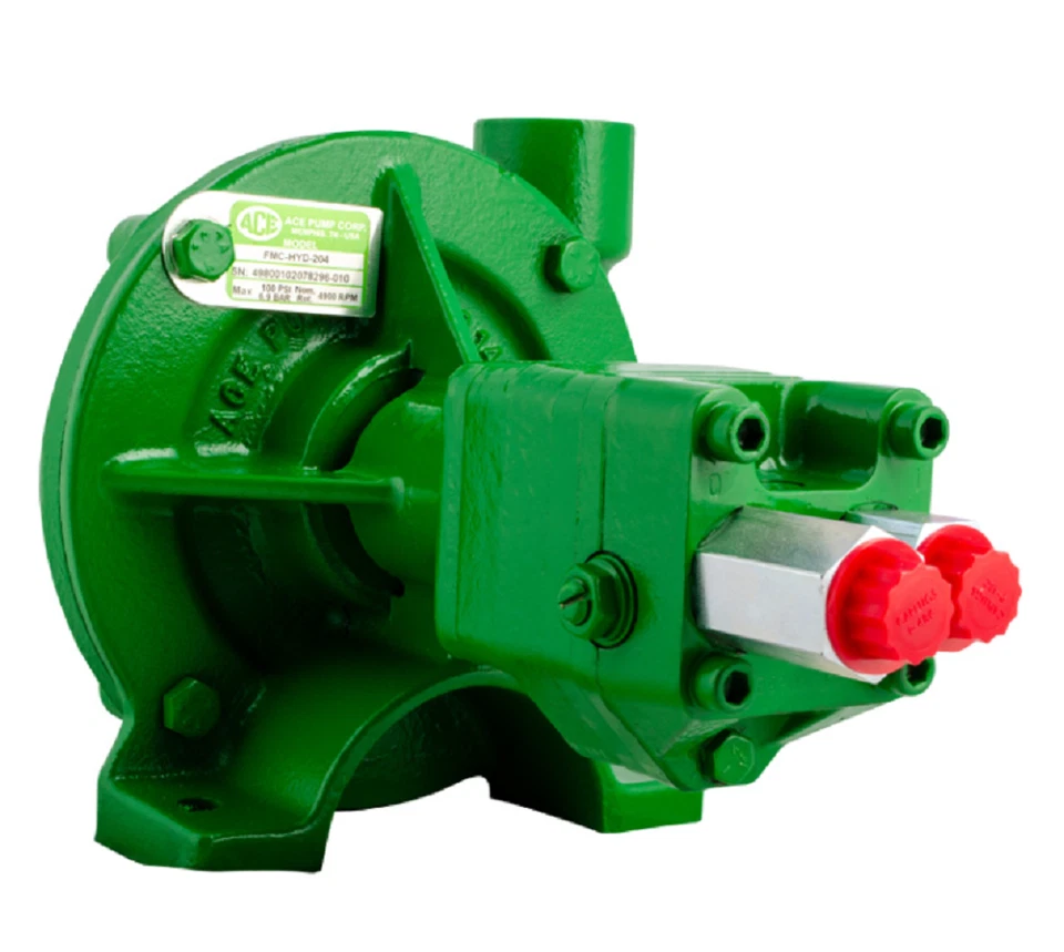 Ace Pumps Cast Iron Hydraulic Centrifugal Pump 1-1/4" X 1" - FMC-HYD-204 (49800) - Image 2 of 4