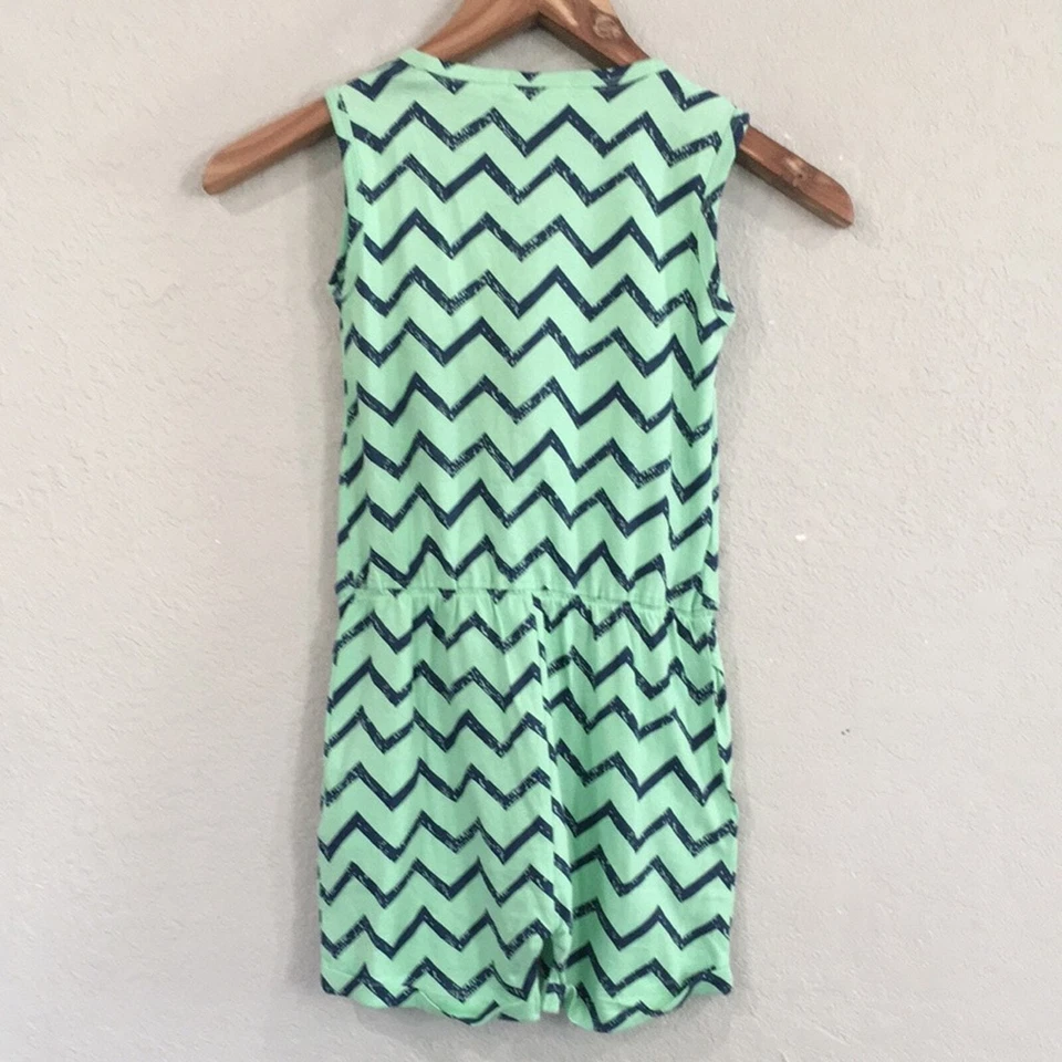 NUEVO Mameluco Jersey Indikidual Niñas Talla 4/5 ORGÁNICO Aston Zig Zag 100% Algodón Foto 2 de 4