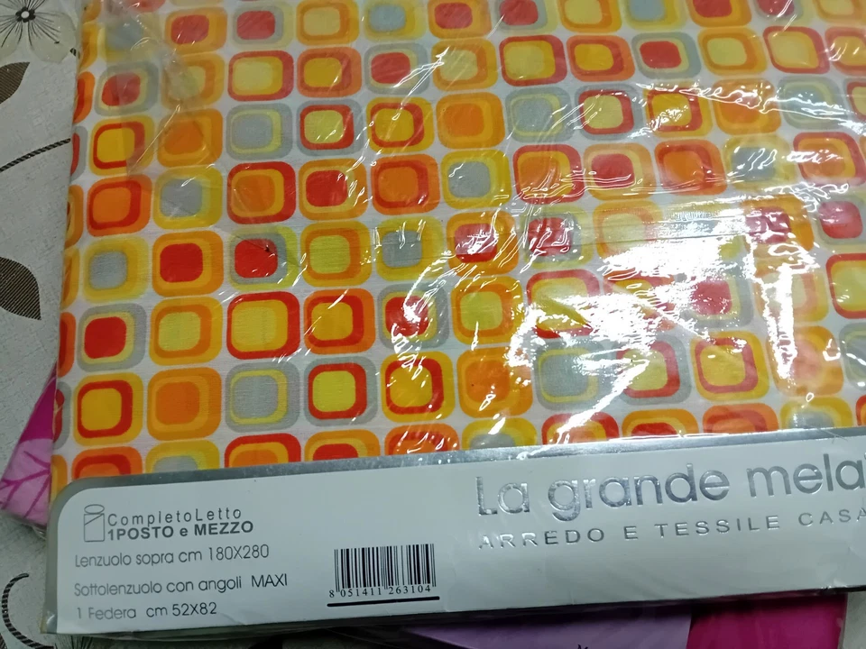 Completo Letto 1 Posto E Mezzo Flanella + 1 In cotone - Immagine 3 di 4