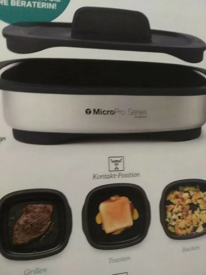 Neu/ovp - tupperware micro pro grill - Bild 2 von 4