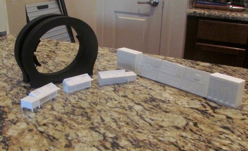 Time Tunnel Diorama Kit Irwin Allen 1966 Doug Phillips Tony Newman 3D printed - Picture 6 of 10