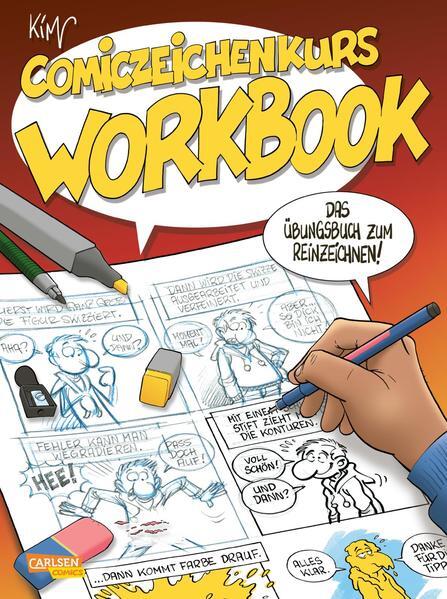 Thumbnail - Comiczeichenkurs Workbook - Neuausgabe | Kim Schmidt | 2020 | Deutsch
