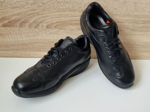 MBT Pata 6S W Black Nappa Leder 700825-03N Schuhe Sneaker Gr. 6 = 39 - Afbeelding 1 van 11