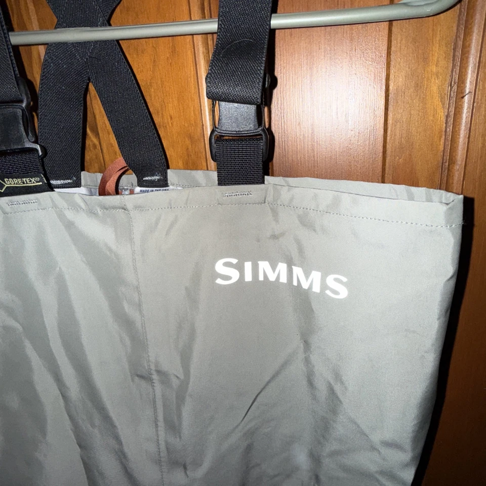 Simms Tributary Kids' Stockingfoot Waders Tan, Size S - Image 2 of 4
