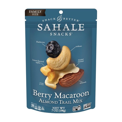 Sahale Snacks Berry Macaroon Almond Trail Mix, 7 oz 7 Ounce (Pack of 1)