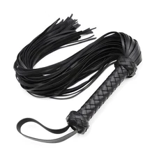 BDSM Sex Whip Spanking Handle Flogger Horse Paddle Crop Slave Torture Couples