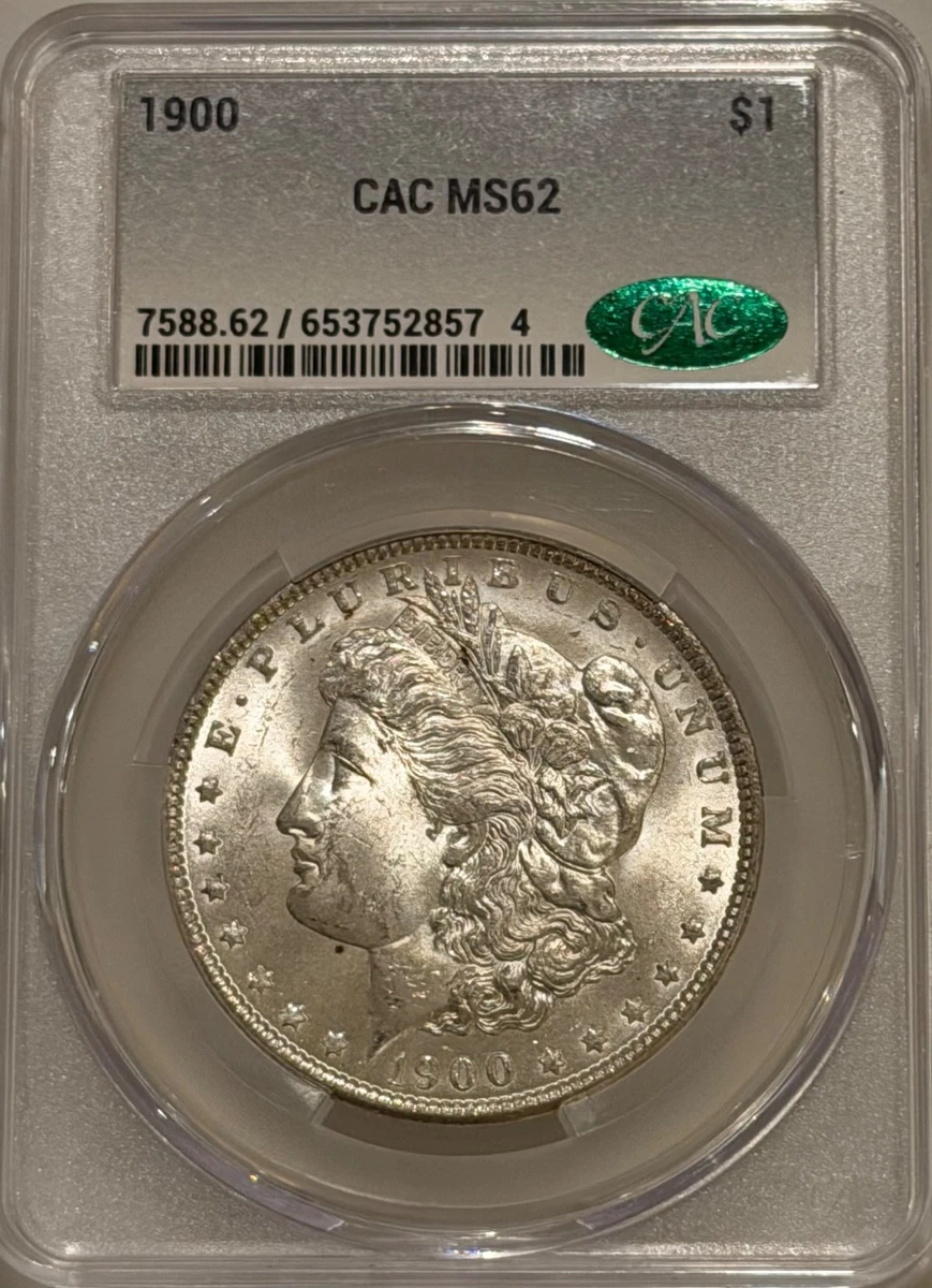 MS 62 Graded 1900 Year Morgan US Dollars (1878-1921) for sale | eBay