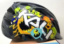 new Kali Chakra Child Monsters Grey Kids Helmet SM 48-54cm