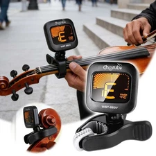 Guitar Tuner Clip On , Violin Tuning Modes