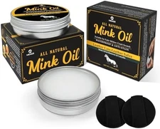 MEKER Mink Oil Leather Boots Conditioner Cleaner 3.52oz