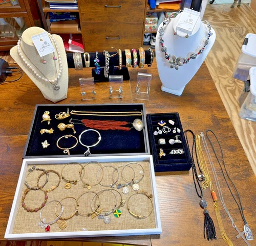 Lot of Costume Jewelry Vintage To Modern Name Brands, Wearable VG Cond.