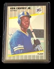 1989 Fleer - Ken Griffey Jr. Rookie (RC) #548  PERFECT CENTER & EDGES GEM MINT