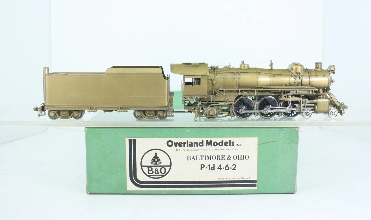 Locomotive Overland Models EP-2 – H0, Laiton Non Peint, Corée, édition Limitée