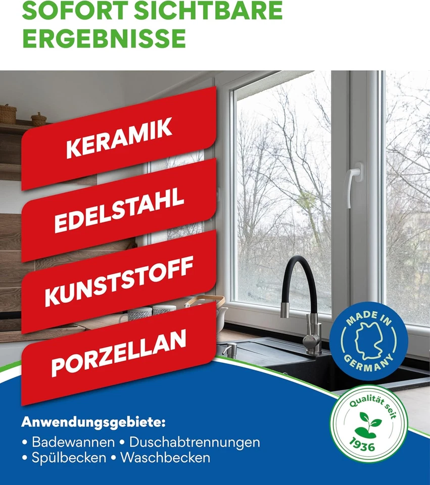 COLLO POLITO Premium Spülbeckenpflege 125 Ml I Küchenreiniger Badreiniger I Glan - Bild 4 von 4