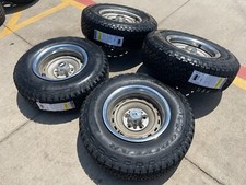 15" Chevy K1500 Blazer Old School Chevy wheels rims GMC NEW tires 5x120 5x4.75