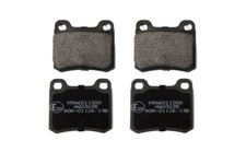 Bremsbeläge Hinten für MERCEDES 190 W201 C-KLASSE W202 COUPE C124
