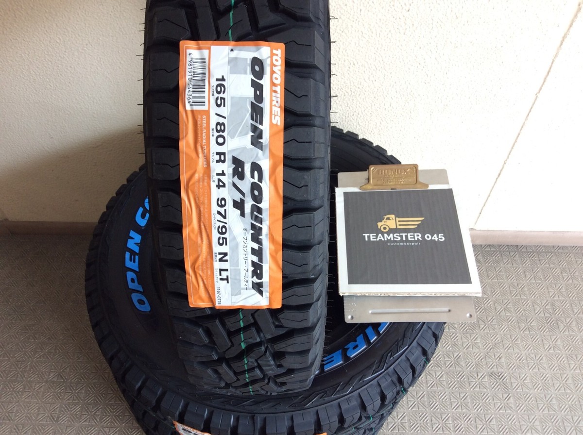 TOYO TIRES OPEN COUNTRY R/T　165/80R14 Amazon.co.jp: TOYO OPEN COUNTRY R/T 165/80R14 97/95N LT WL
