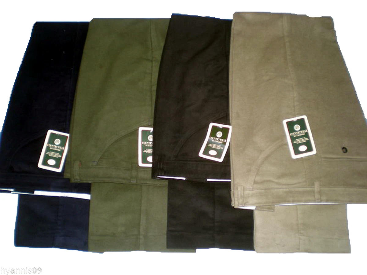 Mens Moleskin Country Trousers Hunting Walking Fishing Pants W32–W48
Opens in a new window or tab