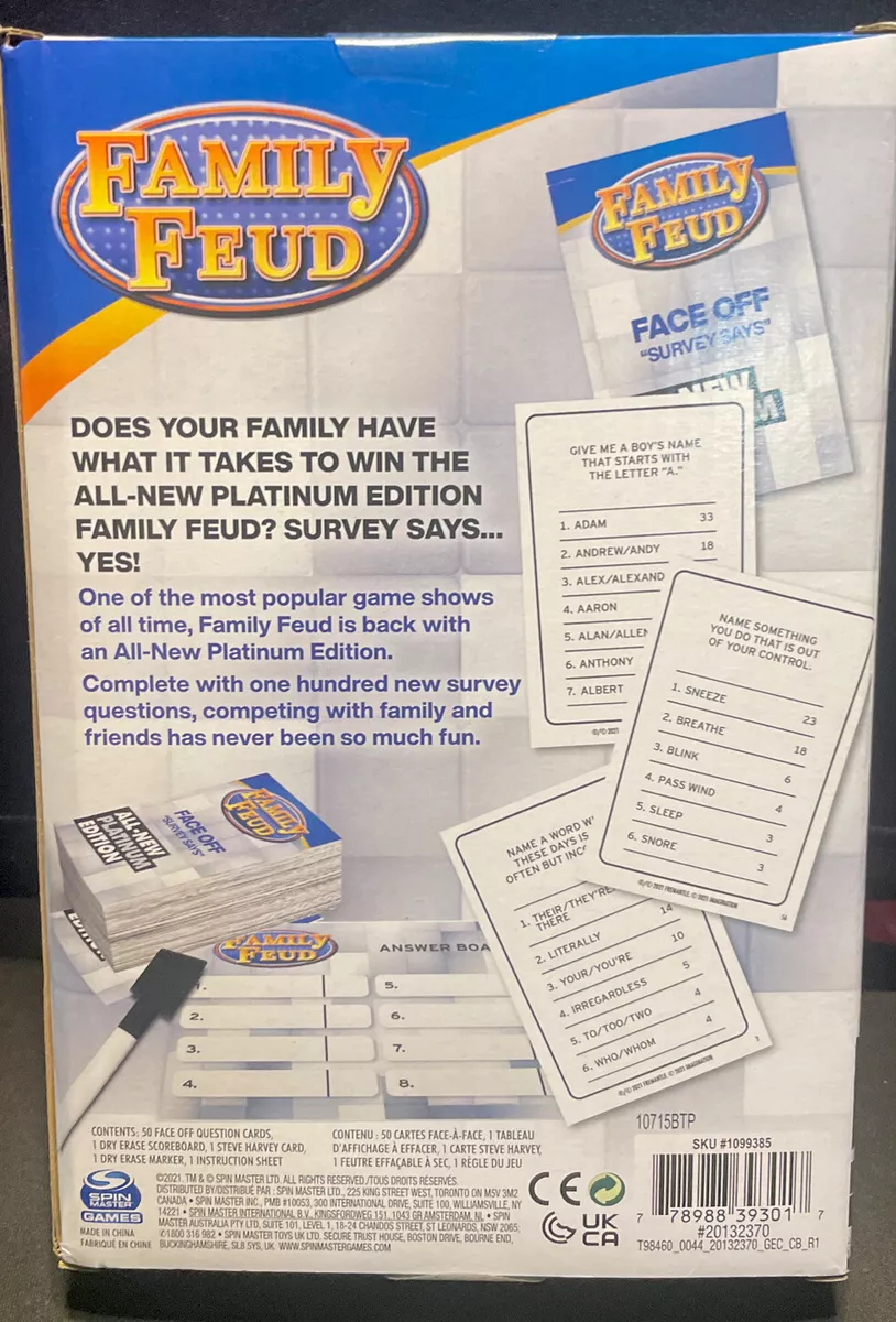 Steve Harvey Family Feud Game Ready to Roll All-New Platinum