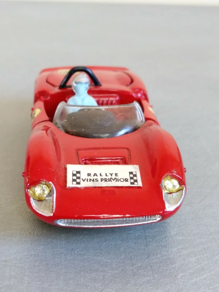Mercury 1/43 Dino Sport 206 Rosso N.186 Rif 45 Con Scatola Tbe Made IN Italia - Immagine 4 di 4