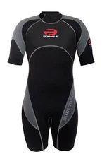Pinnacle Spirit 3mm Shorty Scuba Diving Wetsuit Men's Black WS11MBG