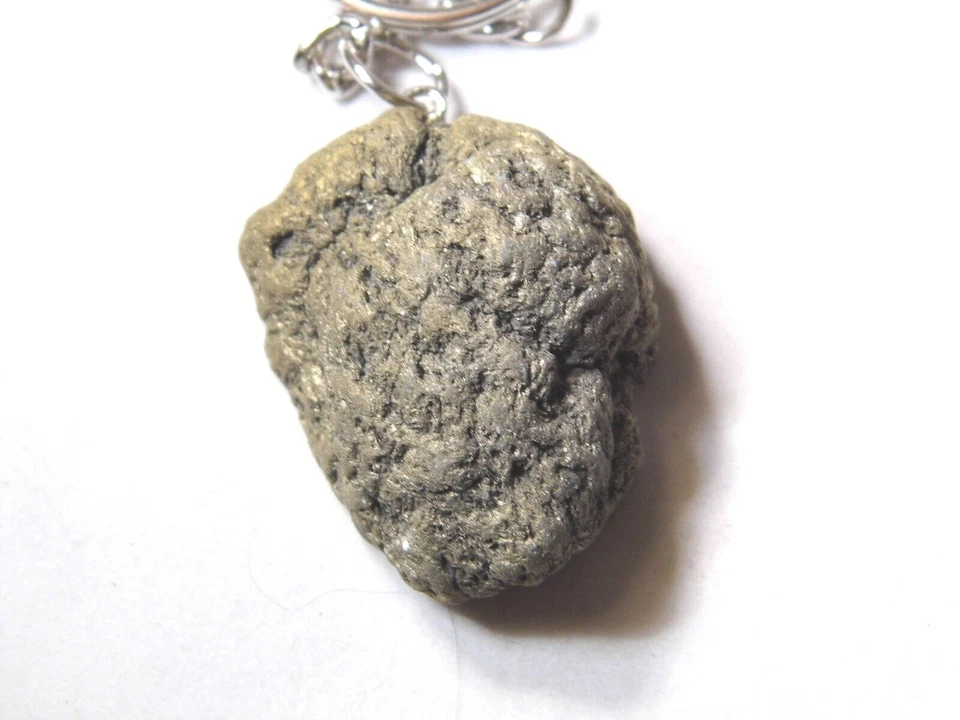 Llavero de cuarzo druzy color dorado 40CT 4"l x 1 1/4" W #4  Foto 3 de 3