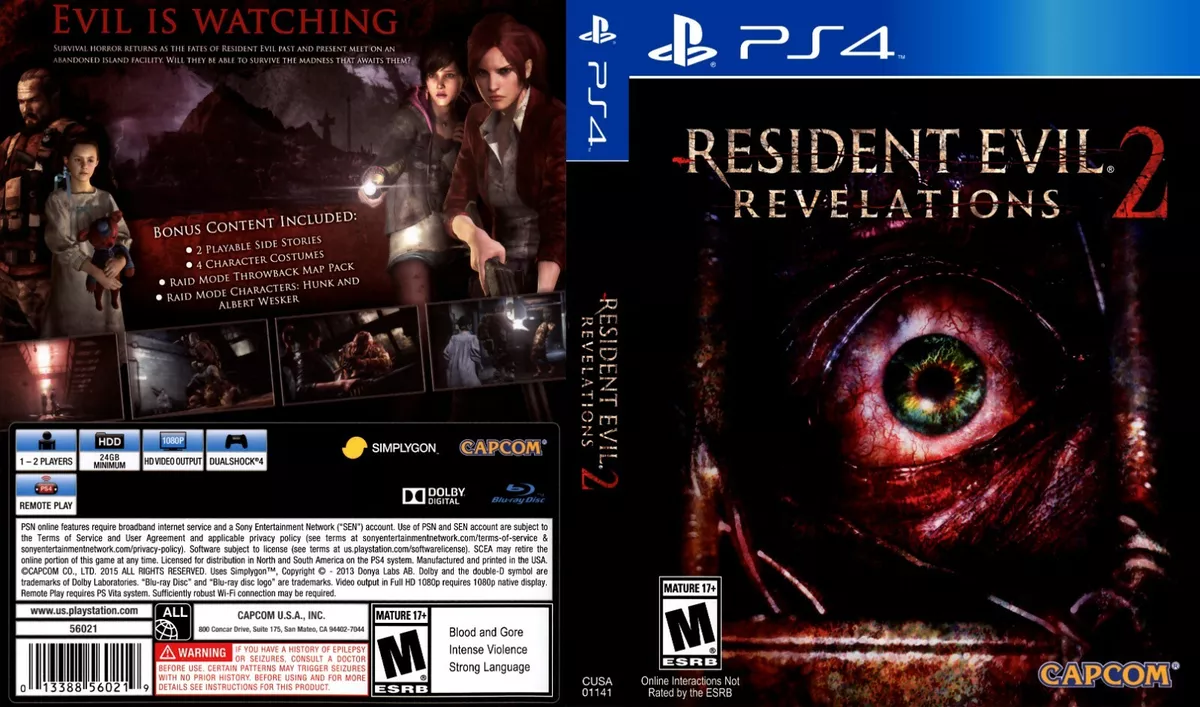 Resident Evil : Revelations 2 sur PlayStation 4 