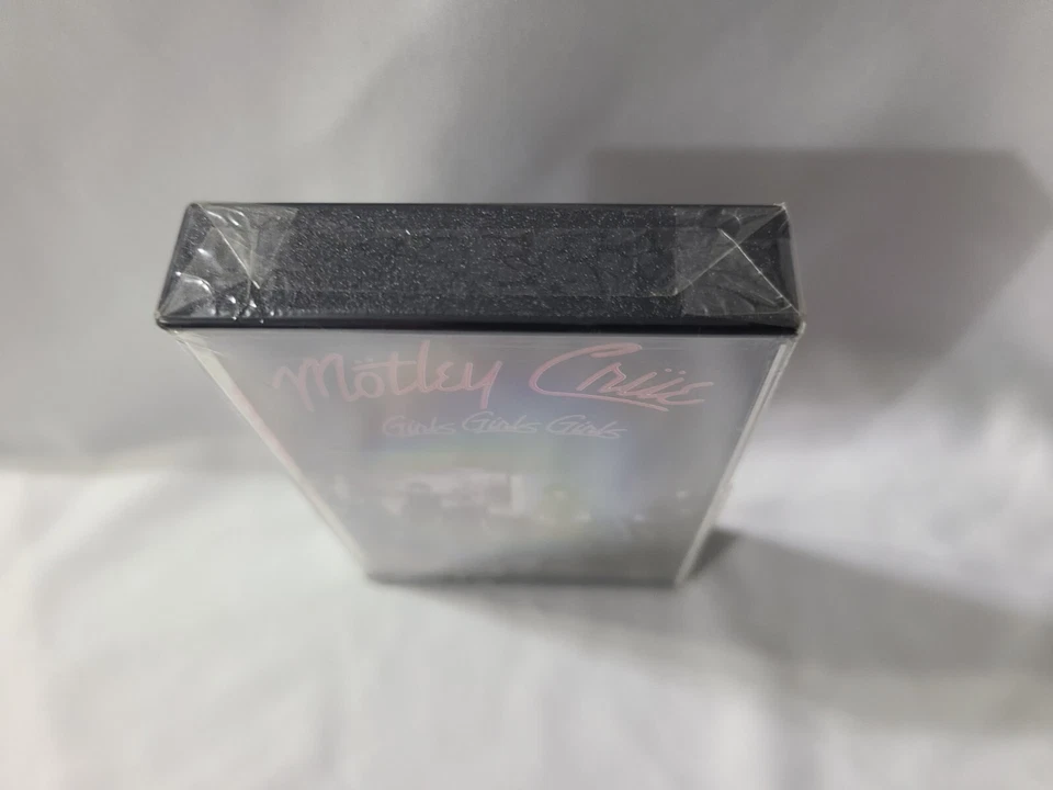 SEALED Motley Crue Girls Girls Girls Casette Tape 1987 Elektra/Asylum Brand New - Image 4 of 4