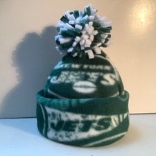 New York JETS NY BABY HAT HANDCRAFTED newborn BEANIE CAP FLEECE NFL NEWBORN