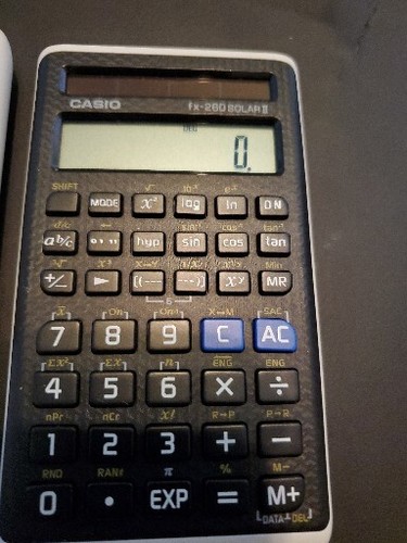 Casio FX-260 Solar Scientific Calculator Pre-owned Good Condition Works - Picture 2 of 4