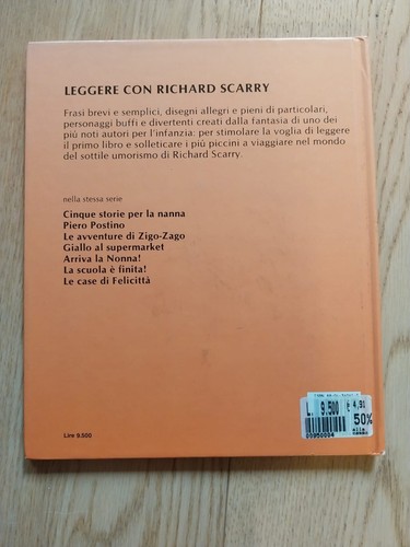 LIBRO LA FESTA DI COMPLEANNO RICHARD SCARRY MONDADORI 1992 PRIMA EDIZIONE - Imagen 2 de 5
