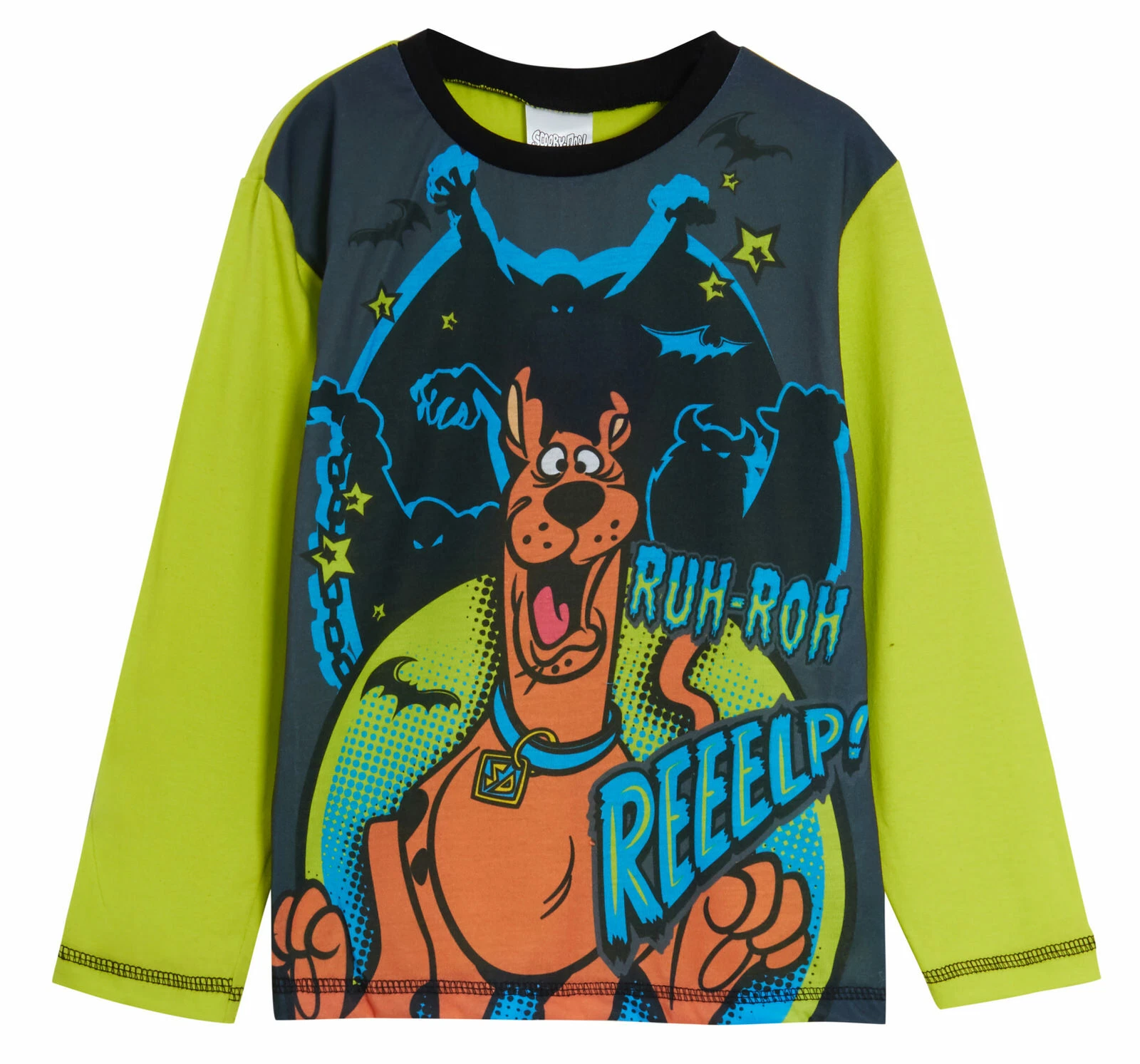 Boys Scooby Doo Pajama Set Full Length