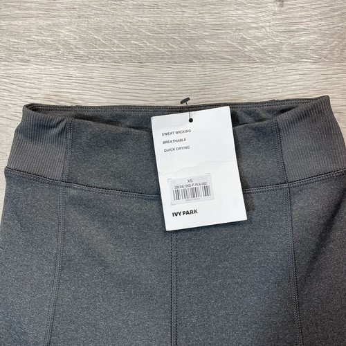 IVY PARK Leggings High-Rise Sculptured Grey Extra Small XS Brand NEW NWT - Picture 3 of 8