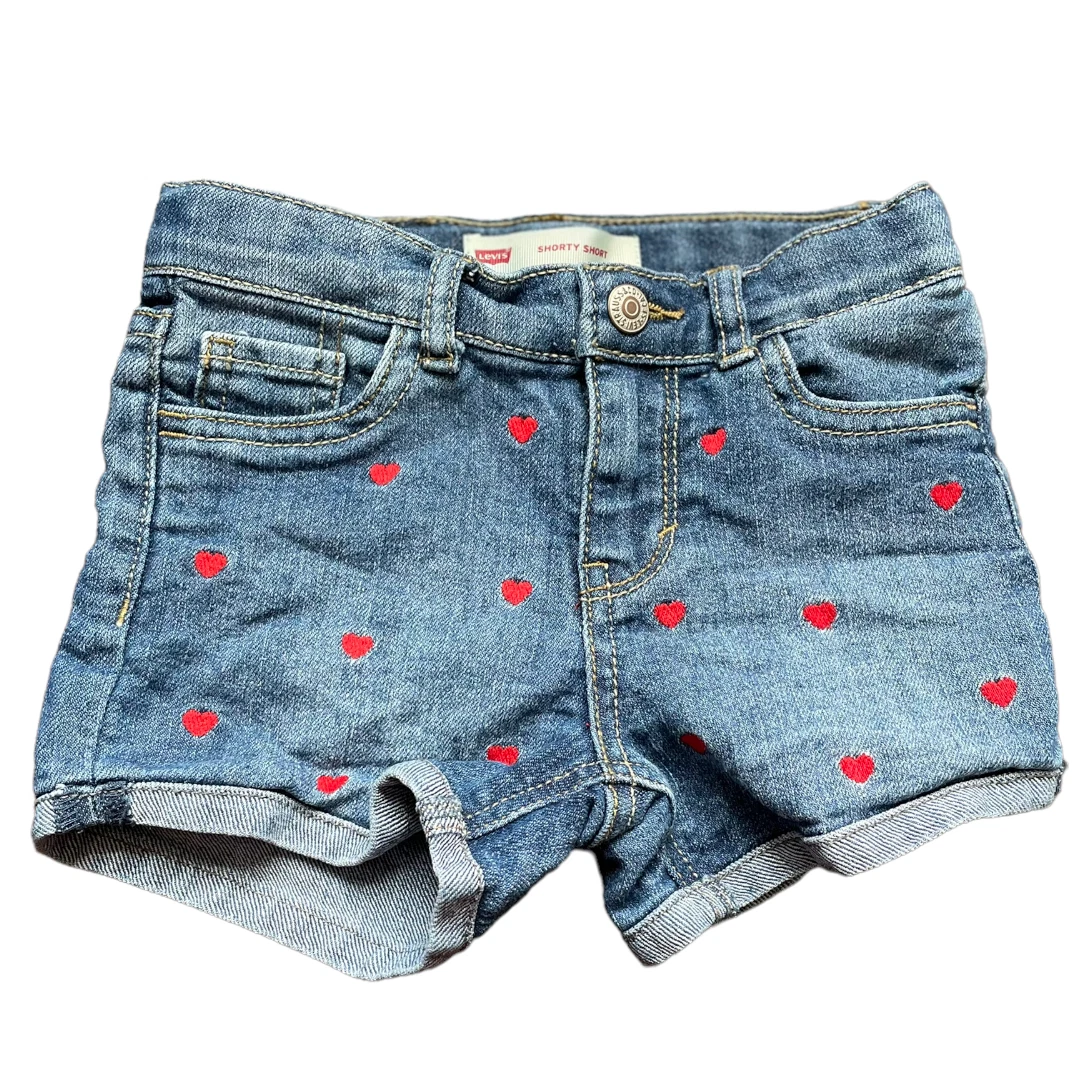 Girls levi shorts cheap